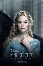 ELLE FANNING - Maleficent: Mistress of Evil Poster, Trailer and Promos