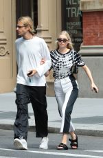 ELSA HOSK and Tom Daly Out in New York 08/21/2019