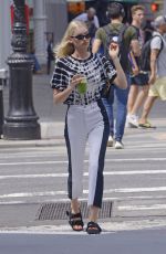 ELSA HOSK and Tom Daly Out in New York 08/21/2019
