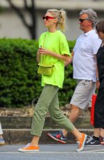 ELSA HOSK and Tom Daly Out in New York 08/25/2019