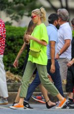 ELSA HOSK and Tom Daly Out in New York 08/25/2019