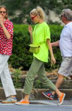ELSA HOSK and Tom Daly Out in New York 08/25/2019