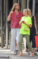 ELSA HOSK and Tom Daly Out in New York 08/25/2019