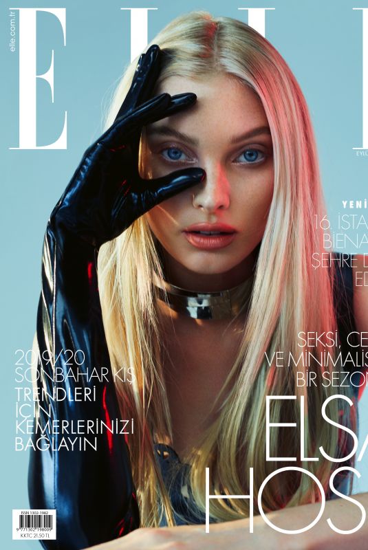 ELSA HOSK in Elle Magazine, Turkiye September 2019