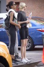 ELSA HOSK Out and About in New York 08/20/2019