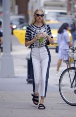 ELSA HOSK Out for Lunch at Il Buco in New York 08/21/2019