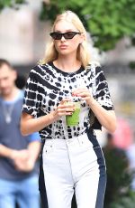 ELSA HOSK Out for Lunch at Il Buco in New York 08/21/2019