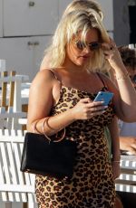 EMILY ATACK Out in Mykonos 08/12/2019
