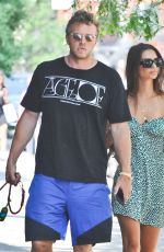EMILY RATAJKOWSKI and Sebastian Bear-McClard Out with Their Dog in New York 08/03/2019