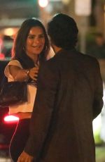 EMILY RATAJKOWSKI Night Out in West Hollywood 08/08/2019
