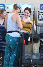 EMMA KENNEY on the Set of Shameless in Los Angeles 07/31/2019