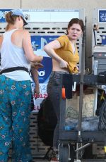 EMMA KENNEY on the Set of Shameless in Los Angeles 07/31/2019