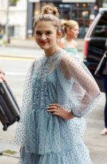 EMMA NELSON Arrives at Her Hotel in New York 08/13/2019