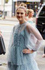 EMMA NELSON Arrives at Her Hotel in New York 08/13/2019