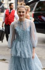 EMMA NELSON Arrives at Her Hotel in New York 08/13/2019