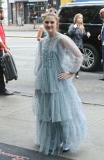 EMMA NELSON Arrives at Her Hotel in New York 08/13/2019