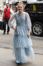 EMMA NELSON Arrives at Her Hotel in New York 08/13/2019