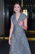 EMMA NELSON Arrives at Today Show in New York 08/12/2019
