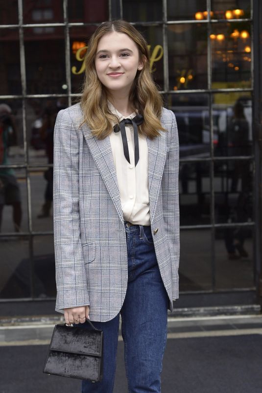 EMMA NELSON Leaves Bowery Hotel in New York 08/13/2019