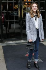 EMMA NELSON Leaves Bowery Hotel in New York 08/13/2019