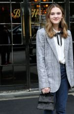 EMMA NELSON Leaves Bowery Hotel in New York 08/13/2019