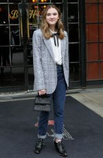 EMMA NELSON Leaves Bowery Hotel in New York 08/13/2019