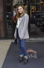 EMMA NELSON Leaves Bowery Hotel in New York 08/13/2019