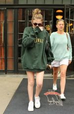 EMMA NELSON Leaves Her Hotel in New York 08/13/2019