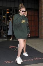 EMMA NELSON Leaves Her Hotel in New York 08/13/2019