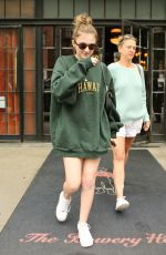EMMA NELSON Leaves Her Hotel in New York 08/13/2019