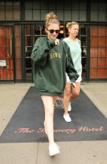 EMMA NELSON Leaves Her Hotel in New York 08/13/2019