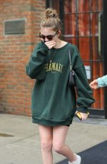 EMMA NELSON Leaves Her Hotel in New York 08/13/2019