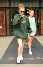 EMMA NELSON Leaves Her Hotel in New York 08/13/2019