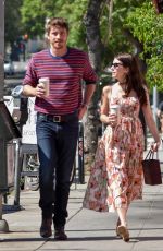 EMMA ROBERTS and Garrett Hedlund Out and About in Los Angeles 07/31/2019