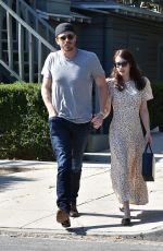 EMMA ROBERTS and Garrett Hedlund Out for Luncg in Los Feliz 08/10/2019
