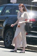 EMMA ROBERTS and Garrett Hedlund Out for Luncg in Los Feliz 08/10/2019