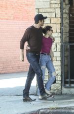 EMMA ROBERTS and Garrett Hedlund Out in Los Feliz 08/09/2019