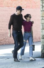 EMMA ROBERTS and Garrett Hedlund Out in Los Feliz 08/09/2019