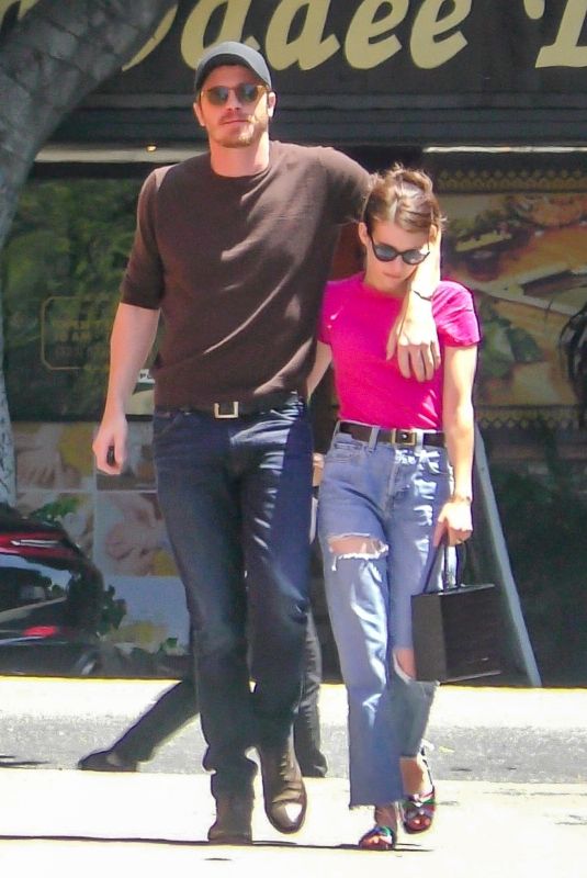 EMMA ROBERTS and Garrett Hedlund Out in Los Feliz 08/09/2019