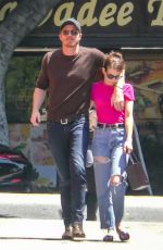 EMMA ROBERTS and Garrett Hedlund Out in Los Feliz 08/09/2019