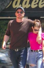 EMMA ROBERTS and Garrett Hedlund Out in Los Feliz 08/09/2019