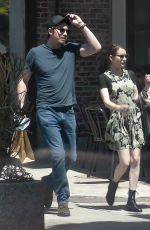 EMMA ROBERTS and Garrett Hedlund Out Shopping in Los Angeles 08/26/2019