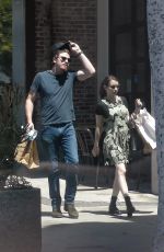 EMMA ROBERTS and Garrett Hedlund Out Shopping in Los Angeles 08/26/2019