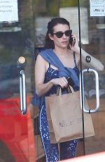 EMMA ROBERTS Leaves a Gym in Los Angeles 08/26/2019