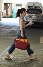EMMA ROBERTS Leaves Dermatologist