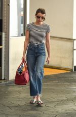 EMMA ROBERTS Leaves Dermatologist