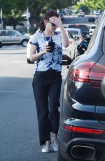 EMMA ROBERTS Out for Coffee in Los Angeles 08/22/2019