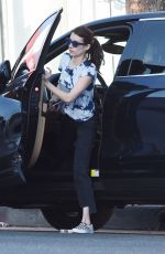 EMMA ROBERTS Out for Coffee in Los Angeles 08/22/2019