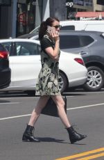 EMMA ROBERTS Out Shopping in Los Angeles 08/26/2019