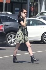 EMMA ROBERTS Out Shopping in Los Angeles 08/26/2019